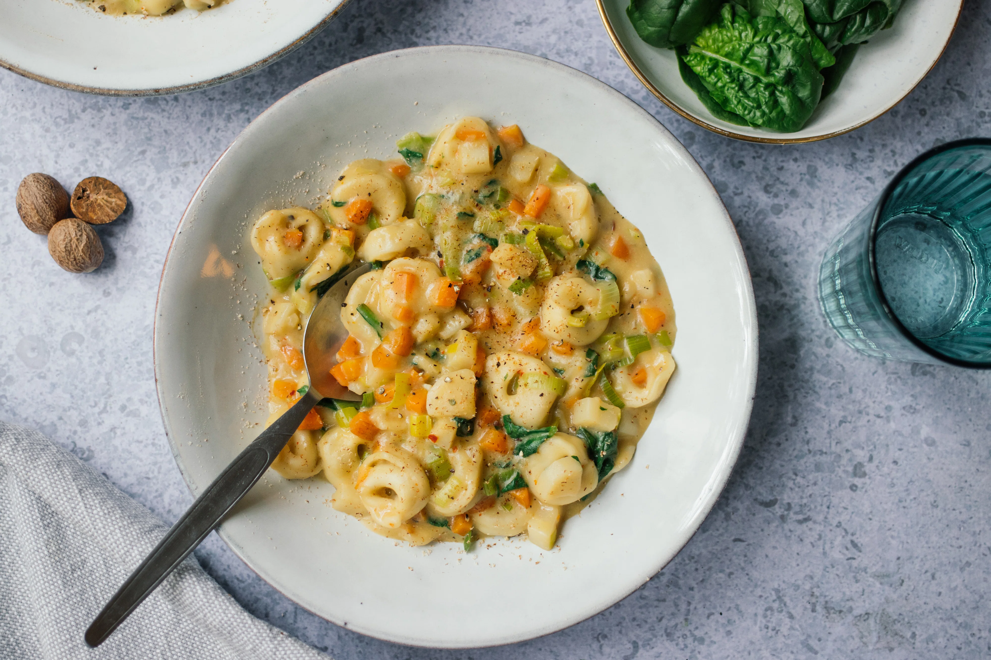 Vegan Tortellini Soup