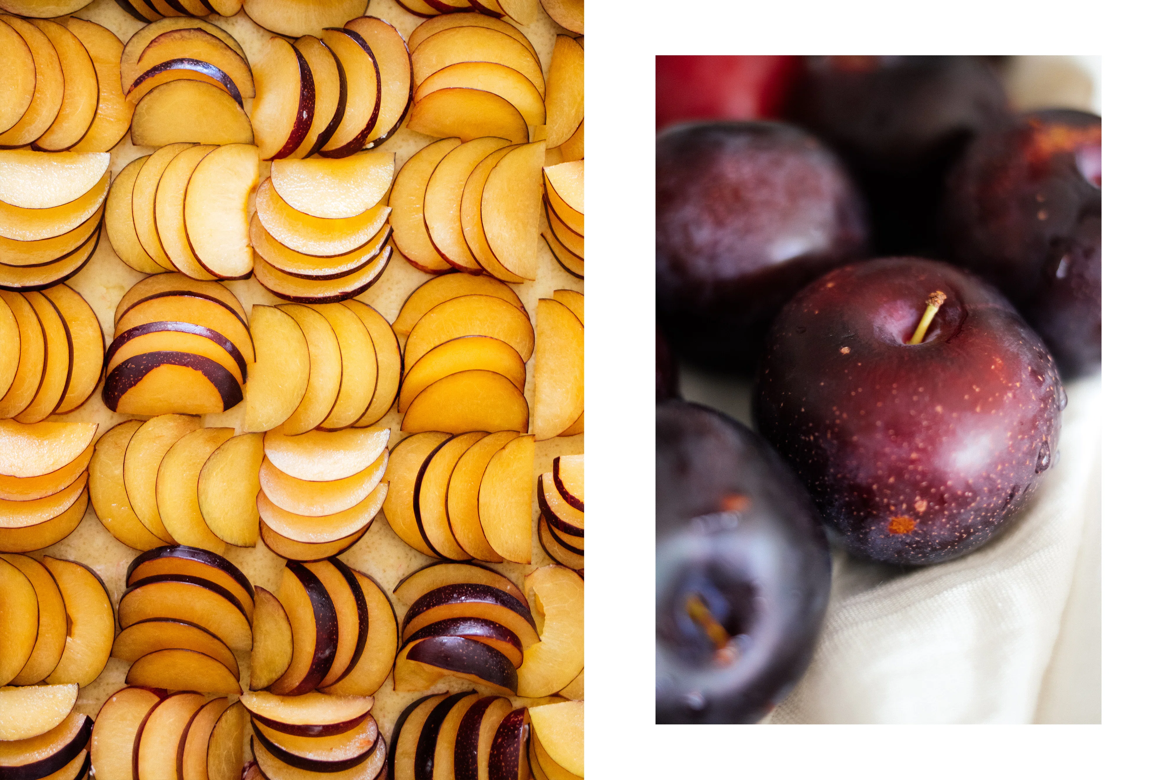 R426 Vegan German Plum Sheet Cake (with 5 ingredients)