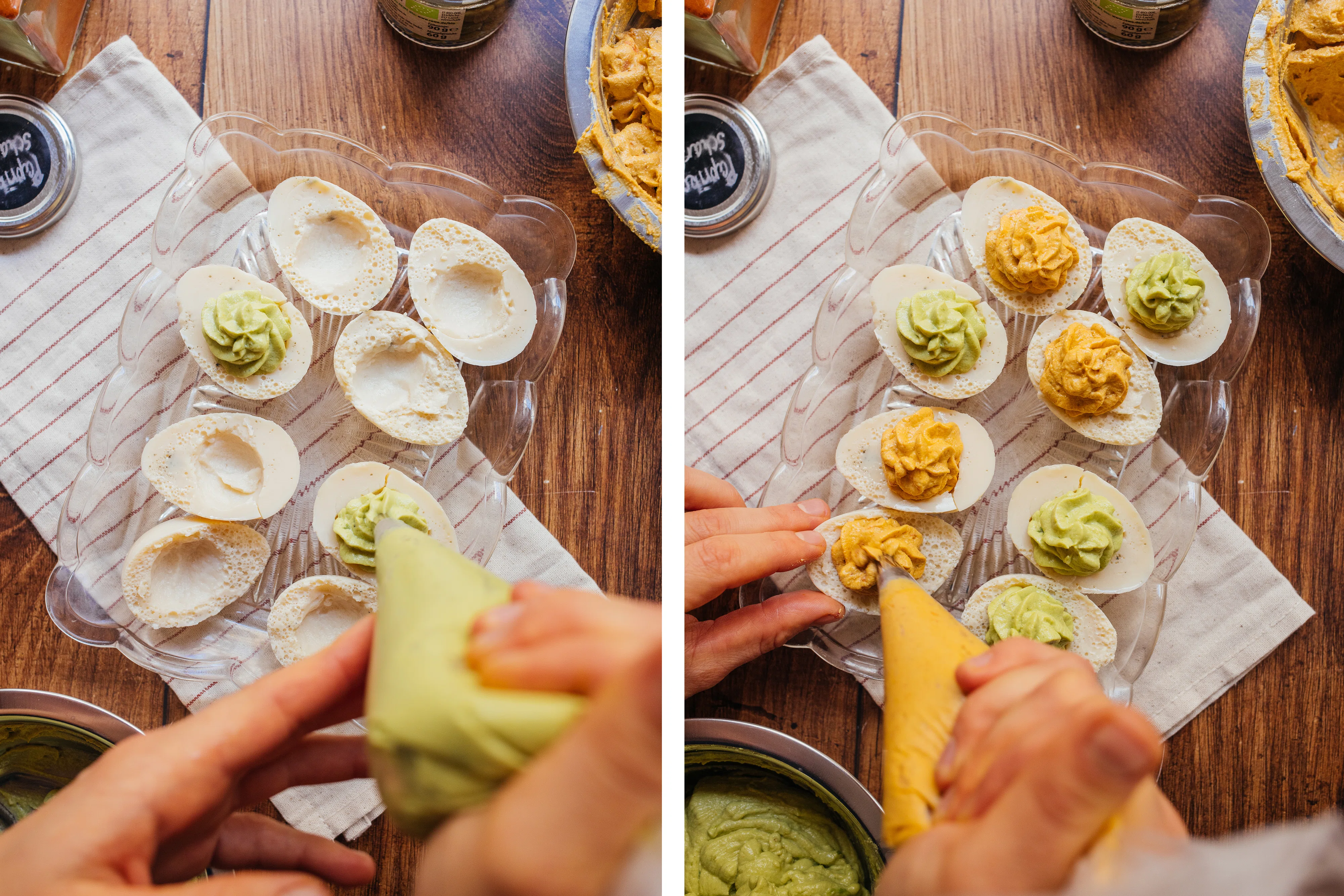 R939 Vegan Stuffed Eggs