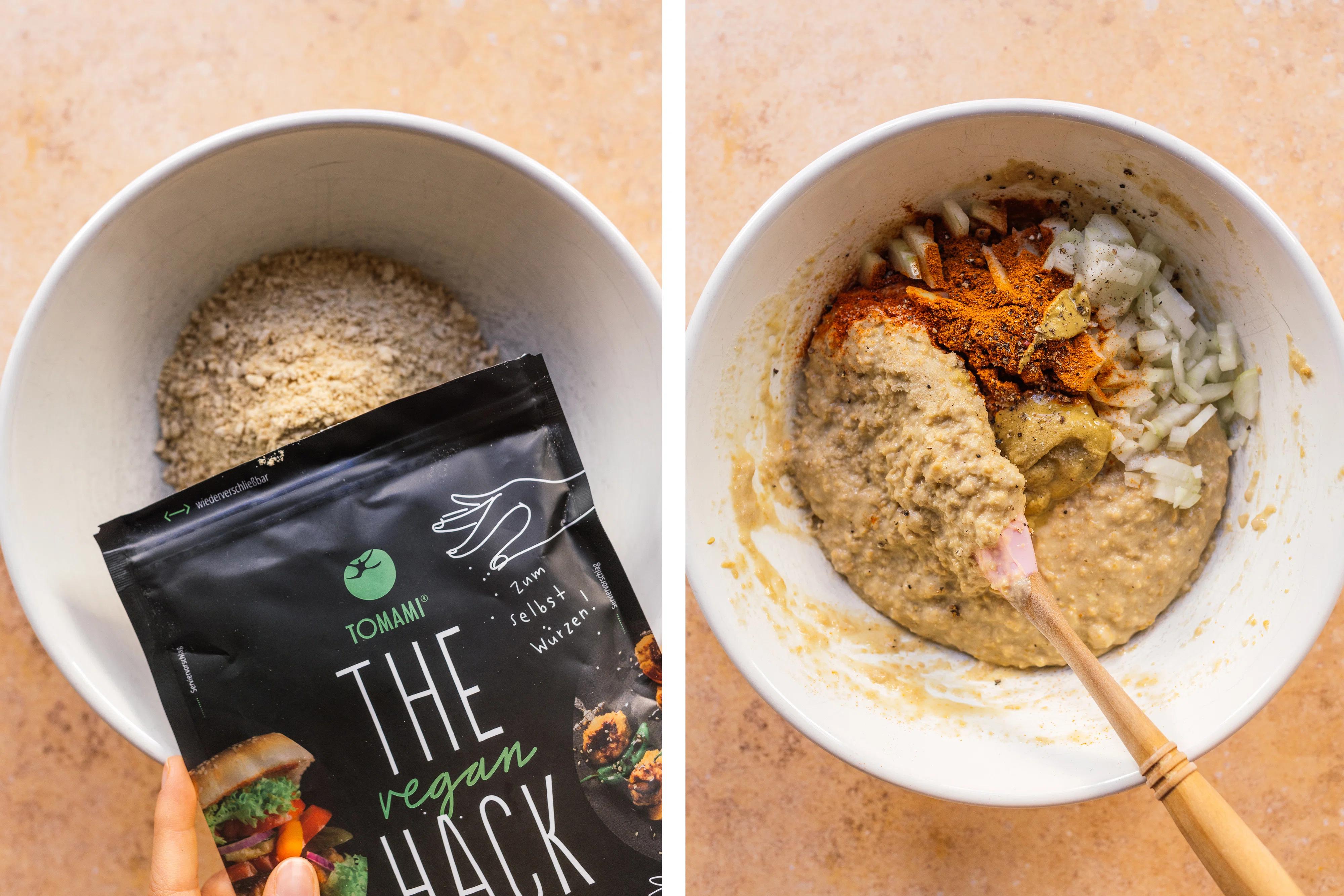 R935 Veganer Kürbis-Hack-Auflauf