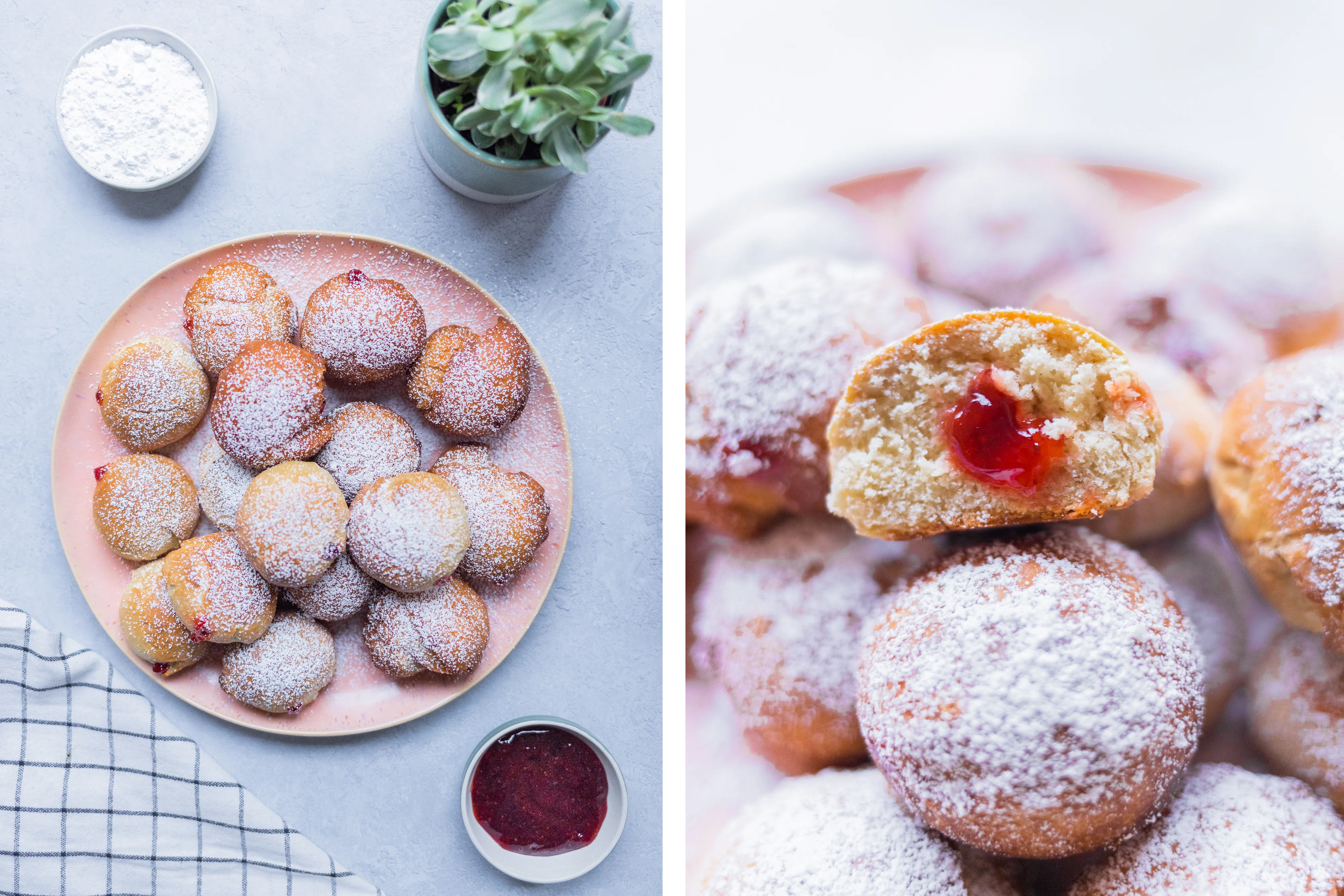 R271 Vegan Jelly Doughnuts