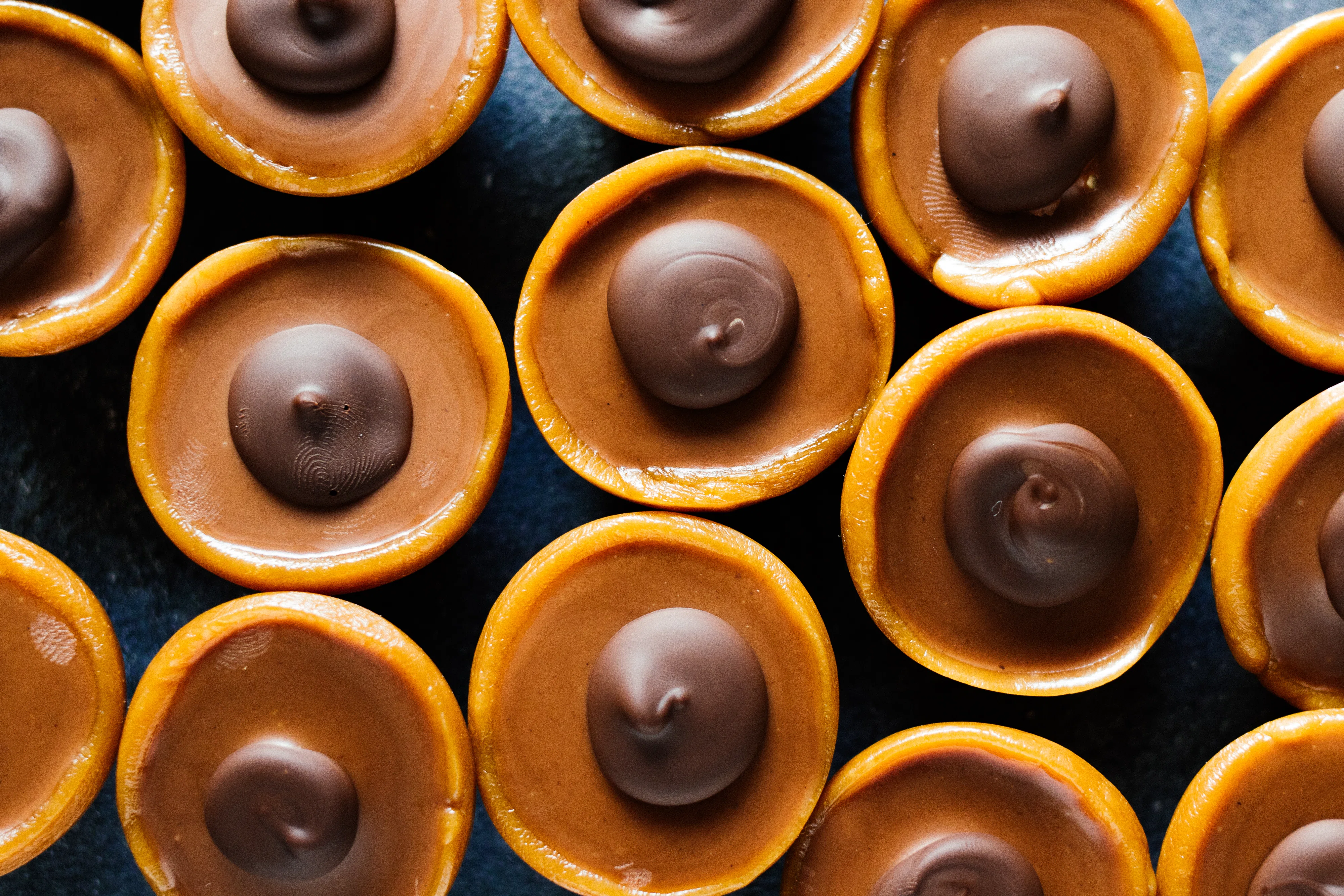 Vegan, homemade Toffifay