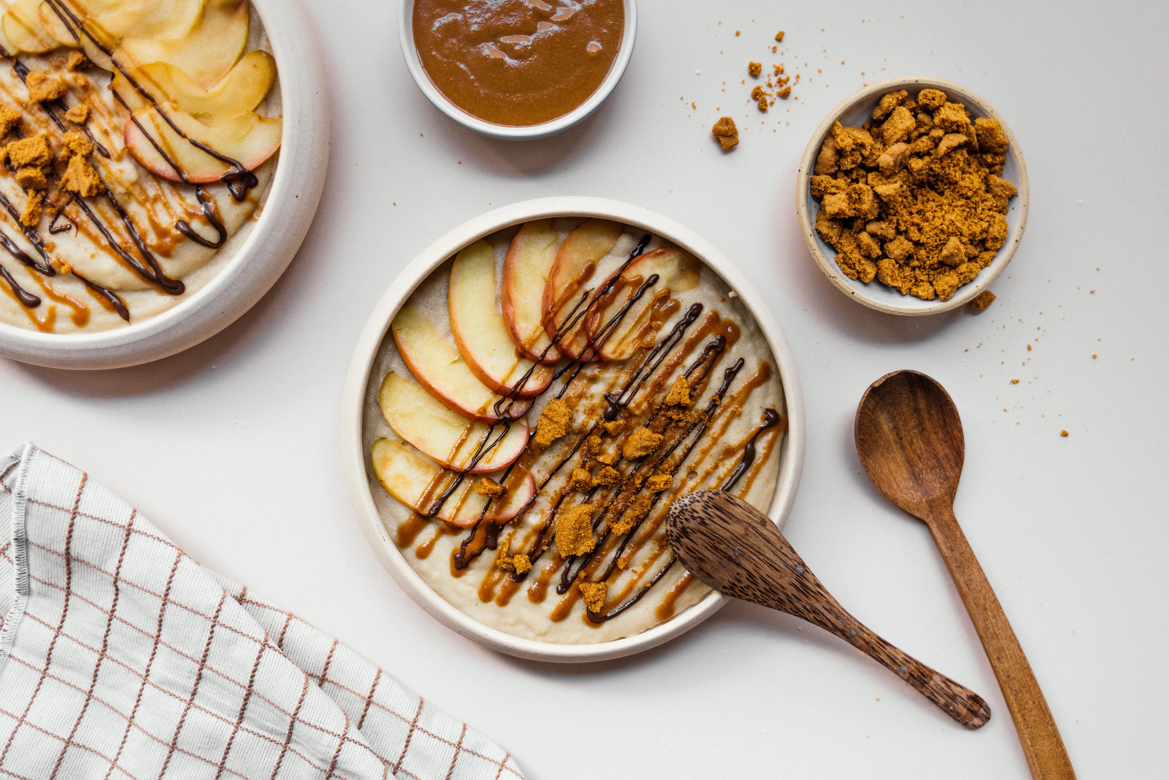 Veganer Biscoff-Grießbrei (mit 5 Zutaten)