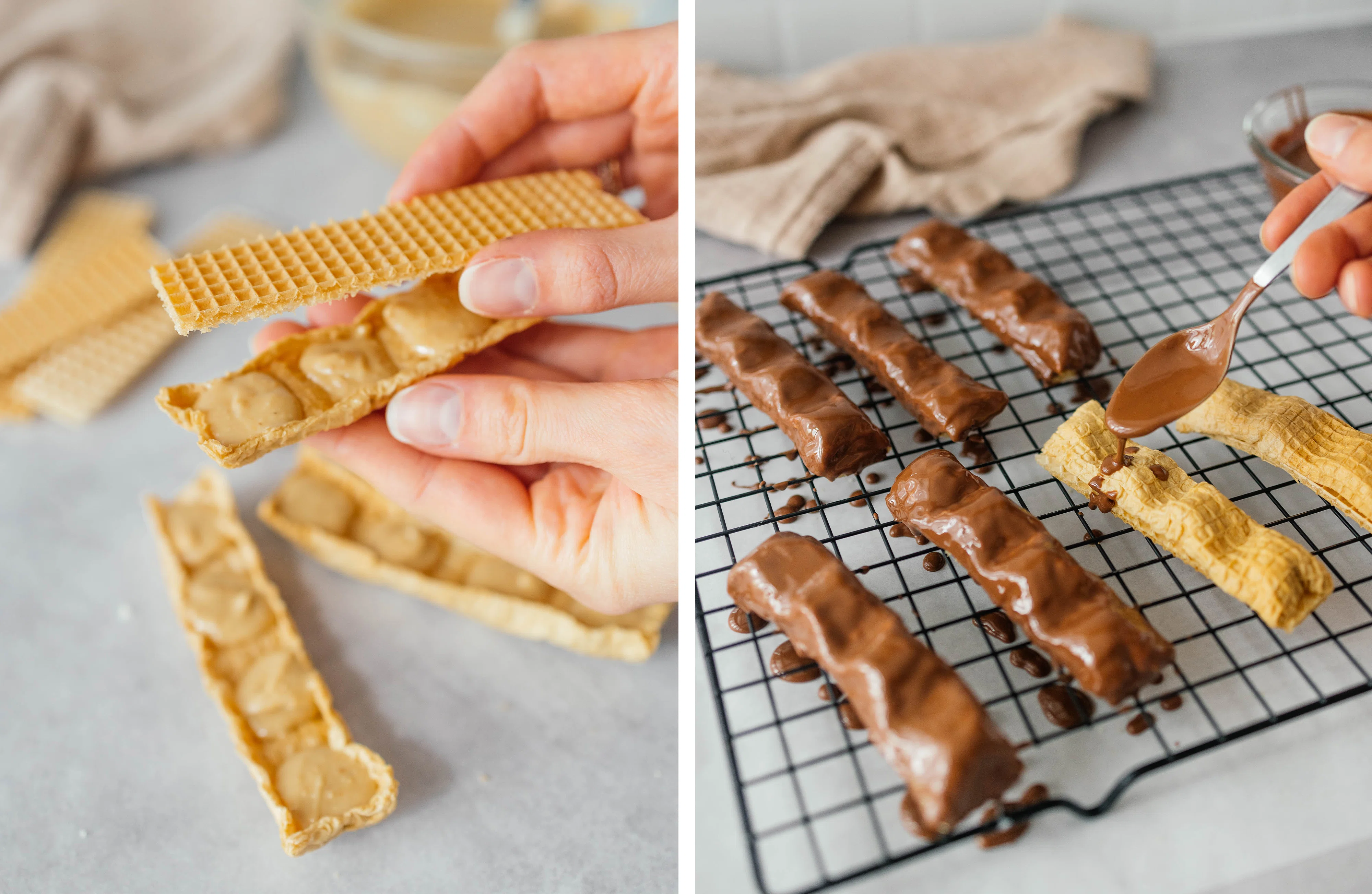 R823 Vegan Chocolate Bar with Hazelnut Filling (Vegan Kinder Bueno)