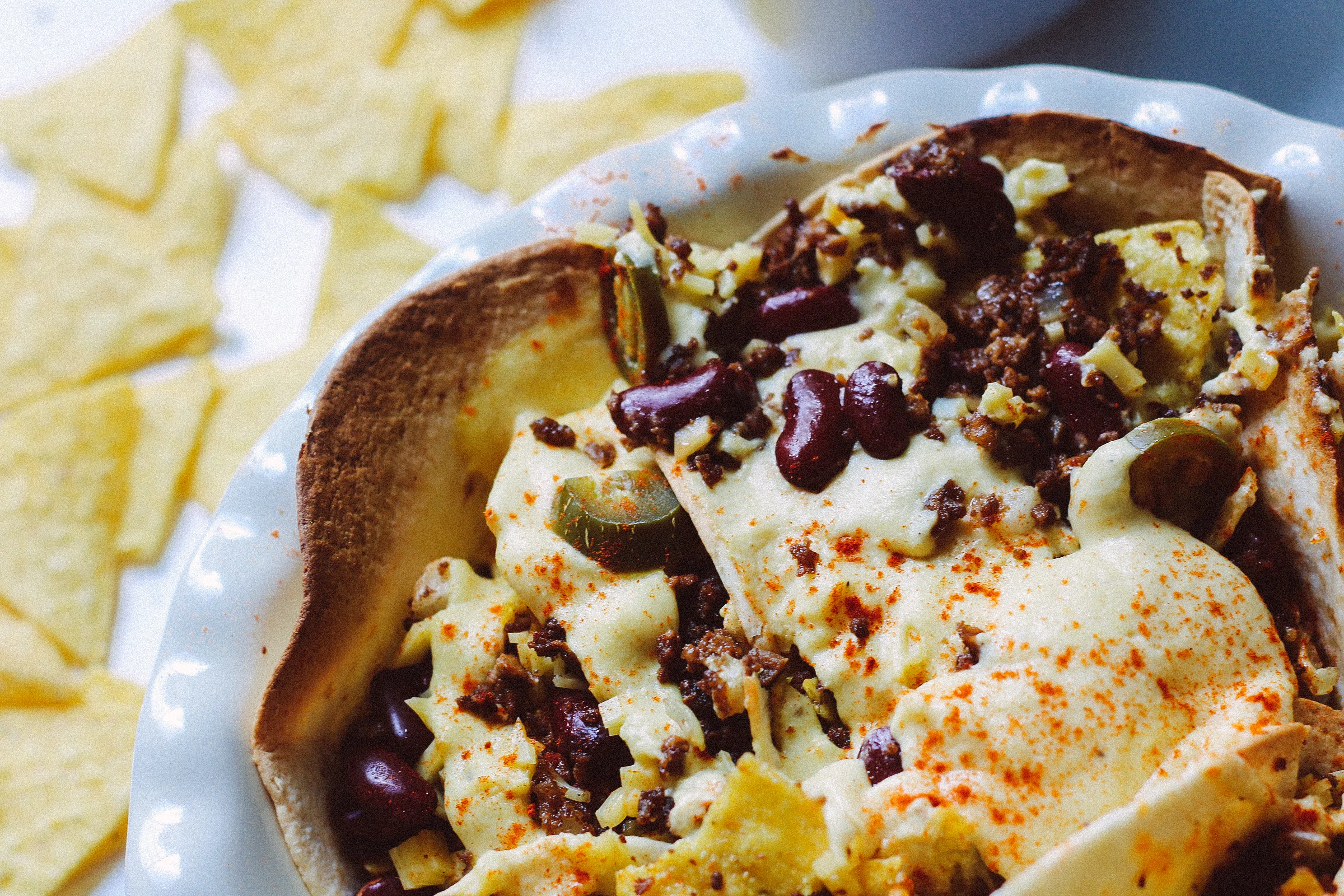 Vegane Nacho Taco Bowl