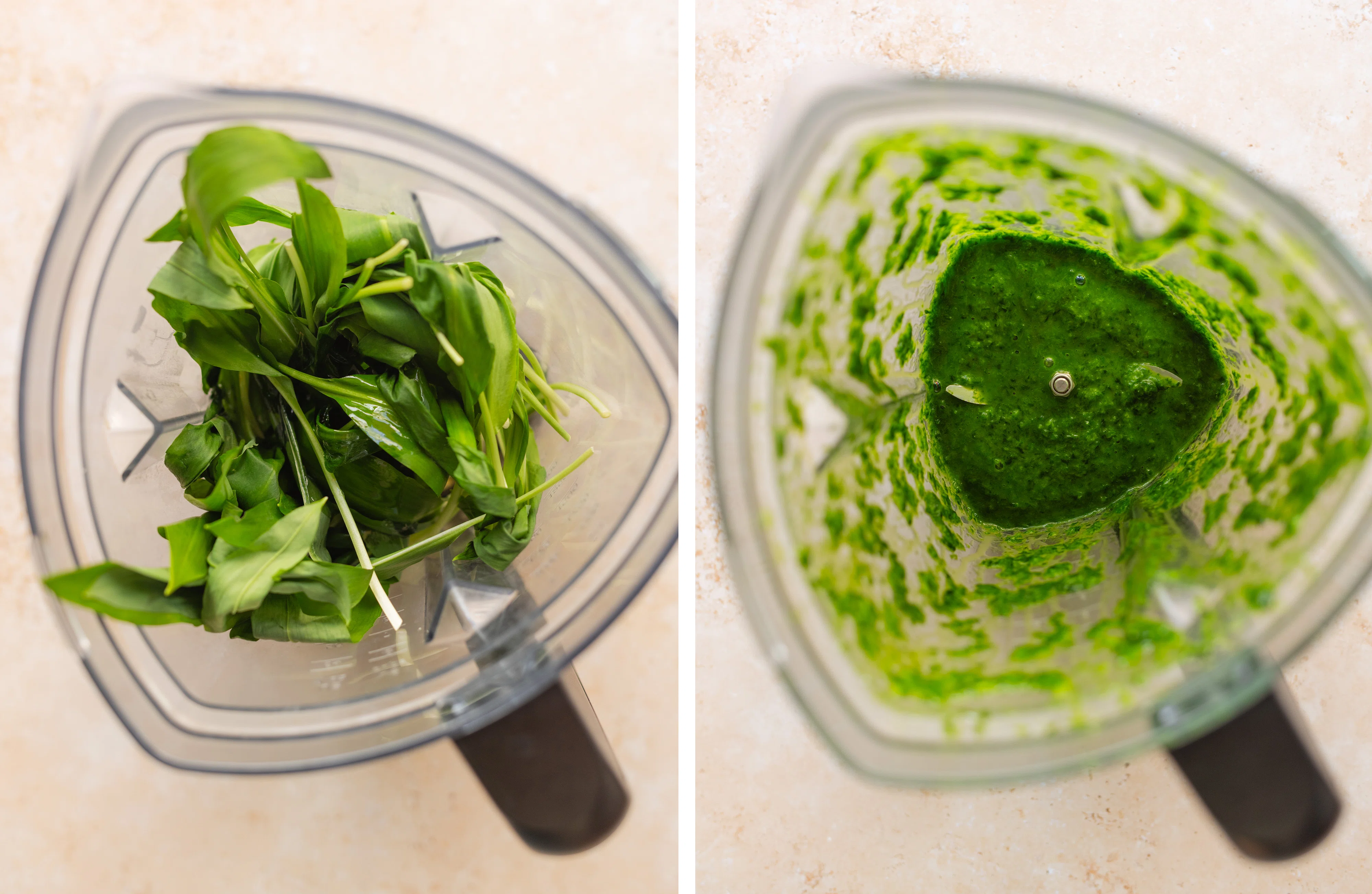 R273 Schnelle Pasta in Bärlauch-Zitronen-Soße