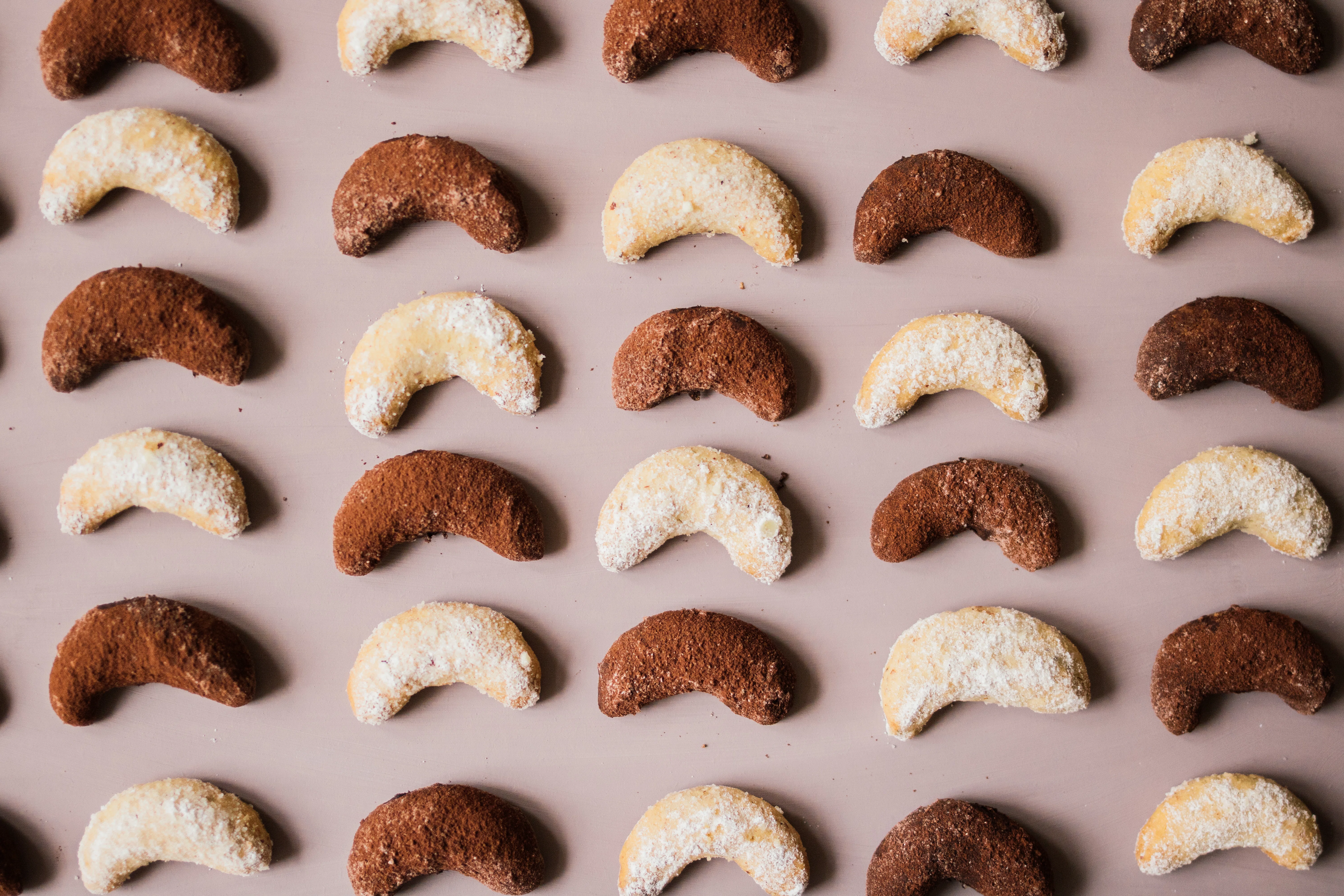 Vegan Vanilla Crescents