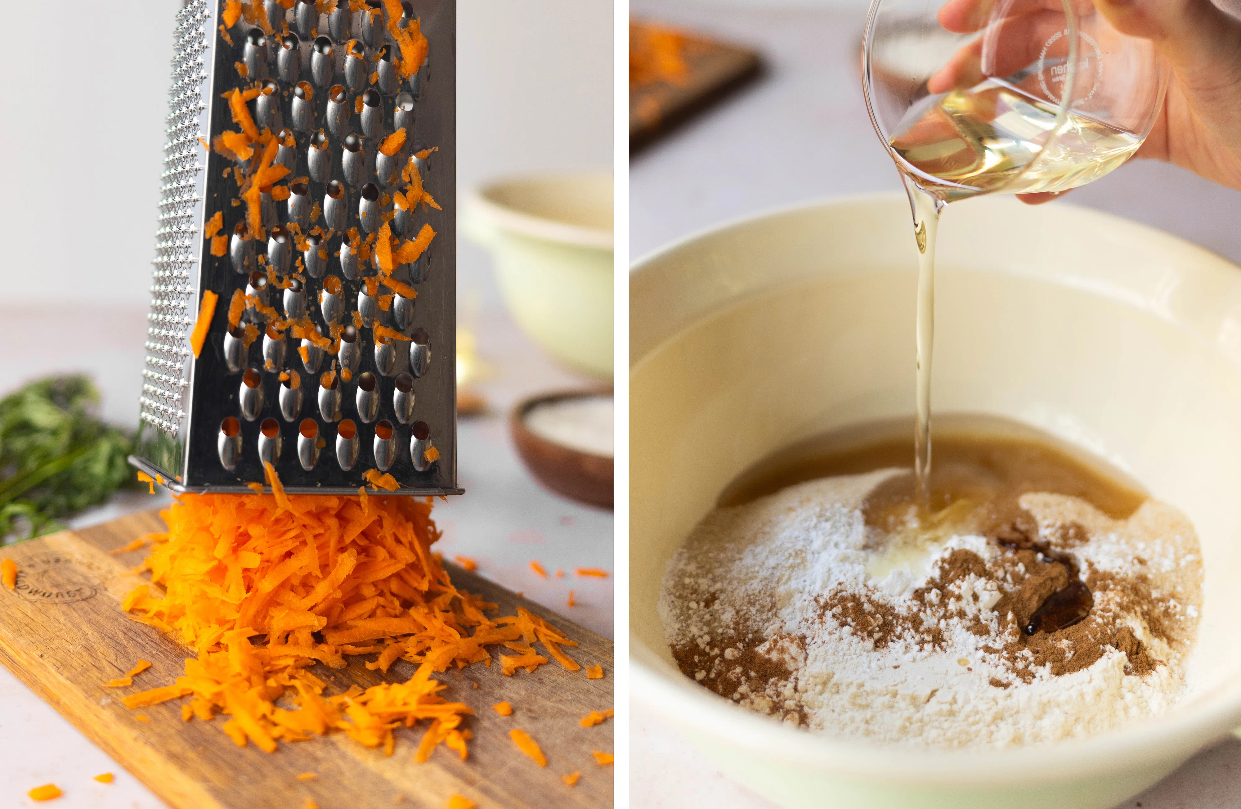 R245 Veganer Karottenkuchen mit Joghurtfrosting