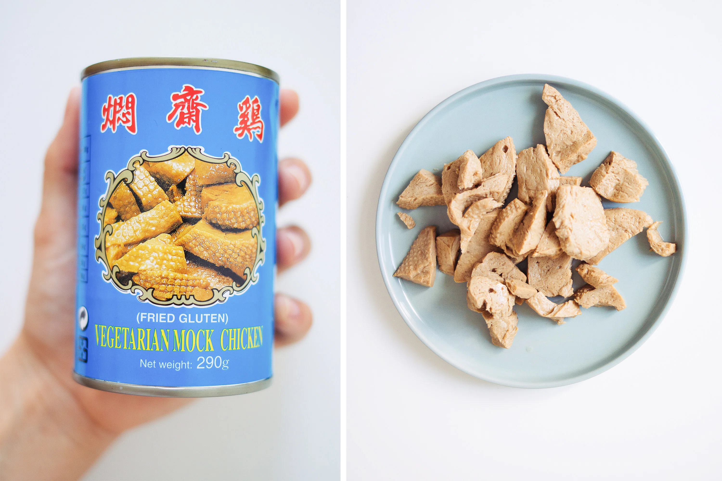 R168 Vegane Hühnchen-Pfrisch-Tacos mit Limettenjoghurt