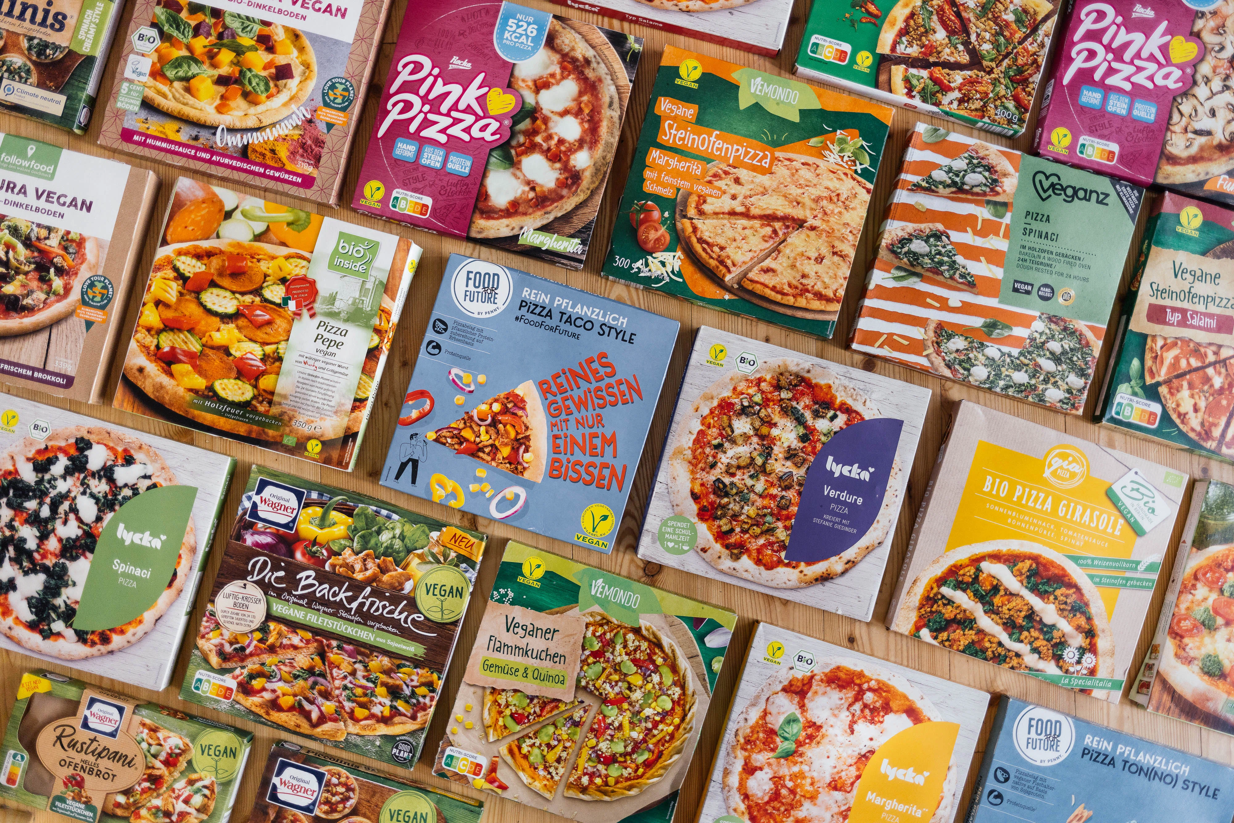 Shopping Guide: Plant-Based Frozen Pizza from German Supermarkets