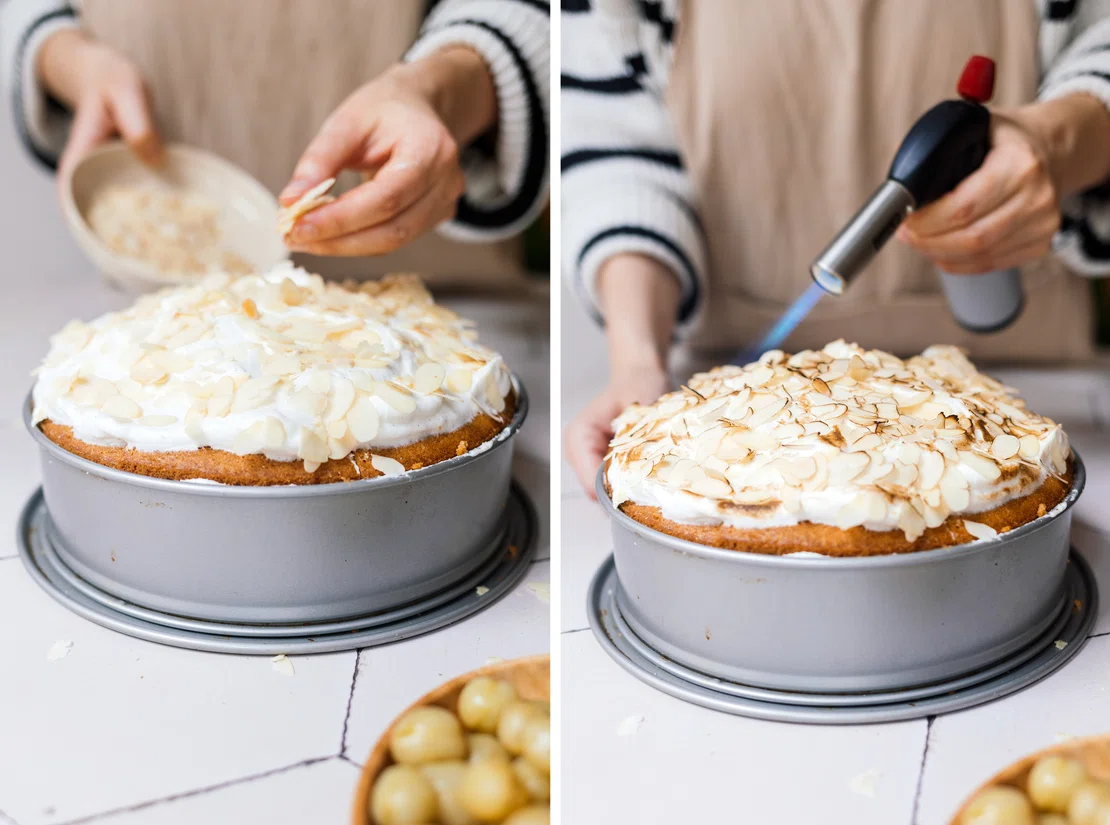 Vegane Stachelbeer-Baiser-Torte | Schritt für Schritt Rezept - Zucker ...