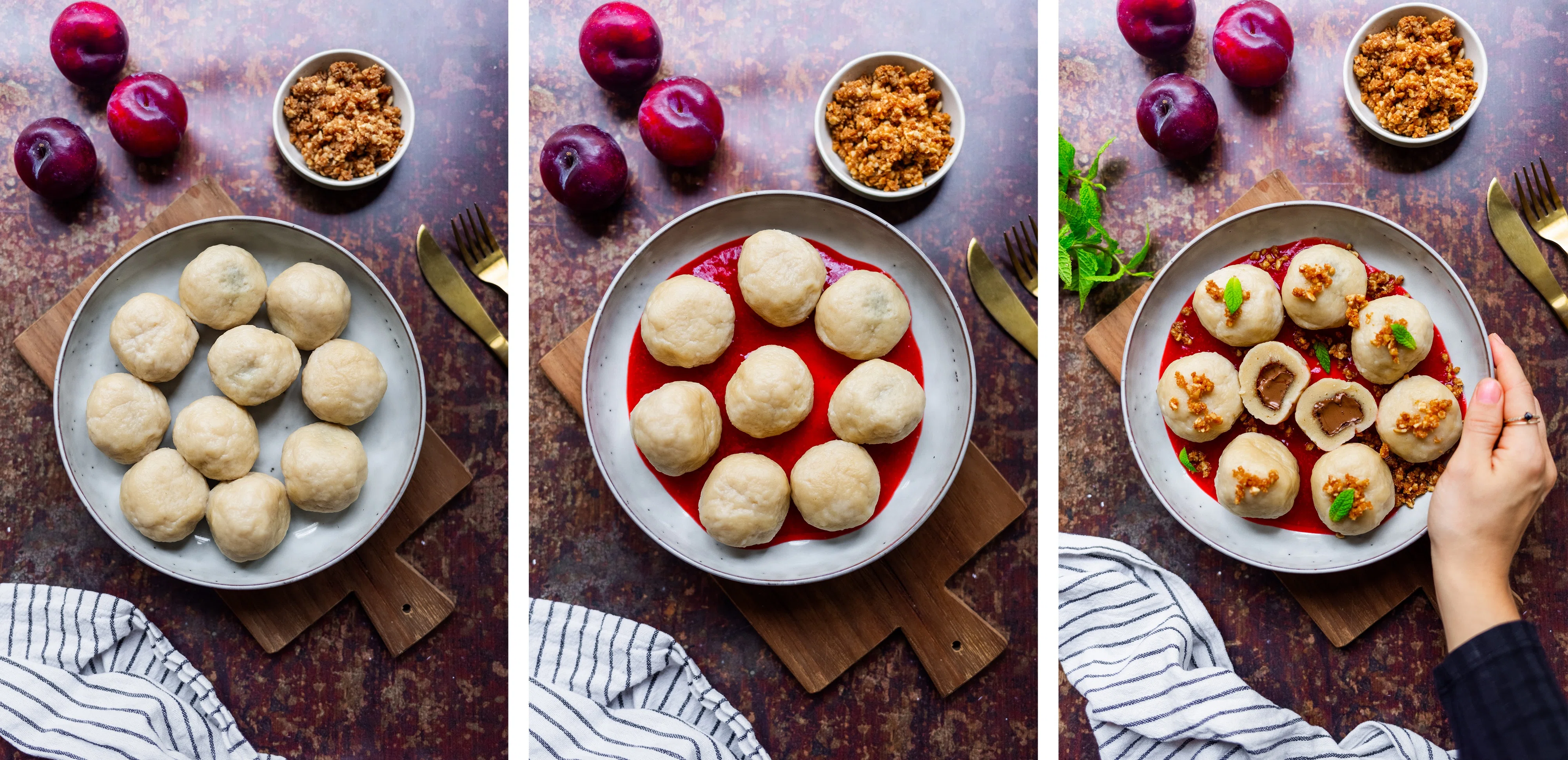 R690 Vegan Nougat Dumplings