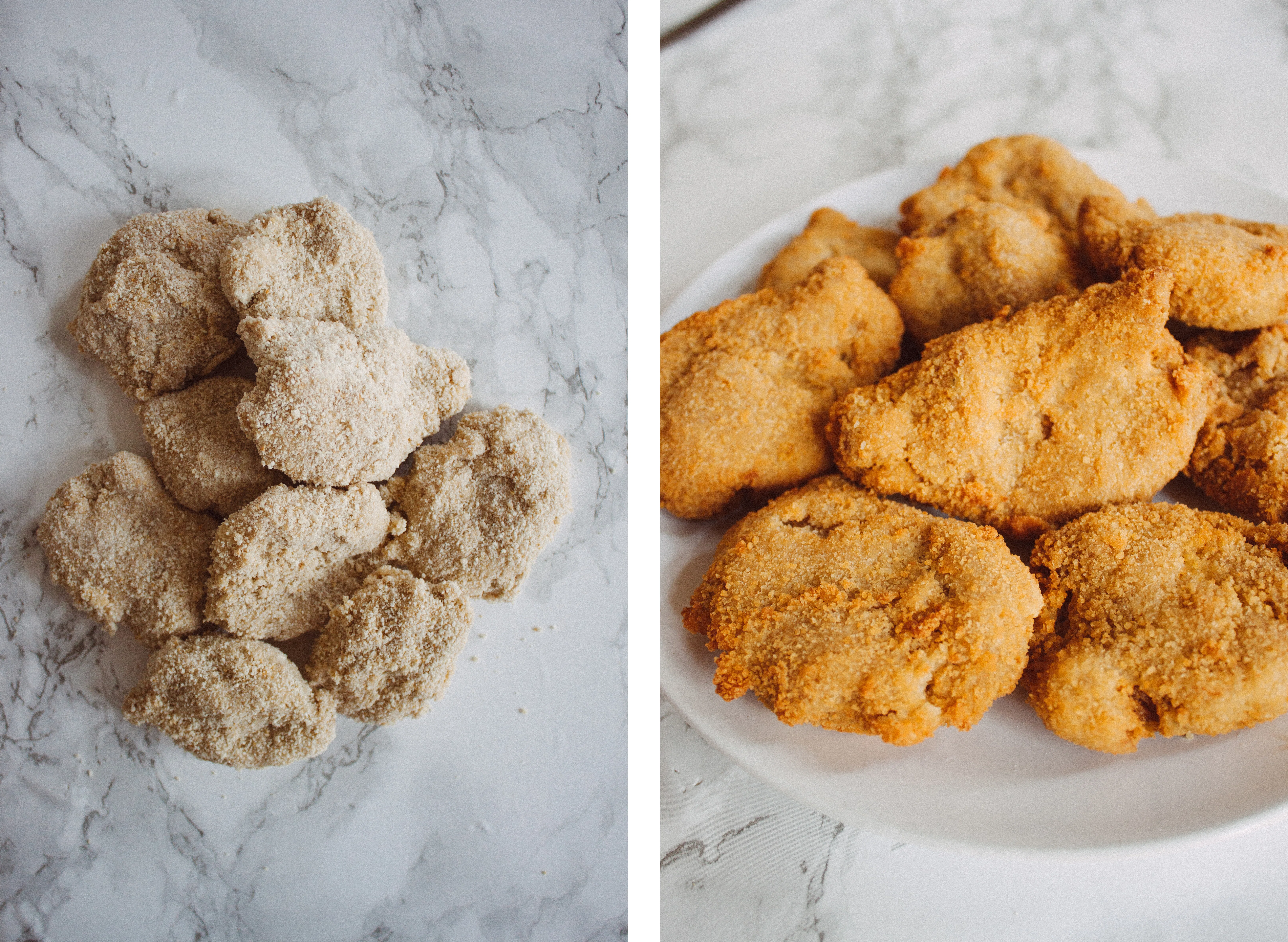 R149 Vegane "Chicken and Waffles"