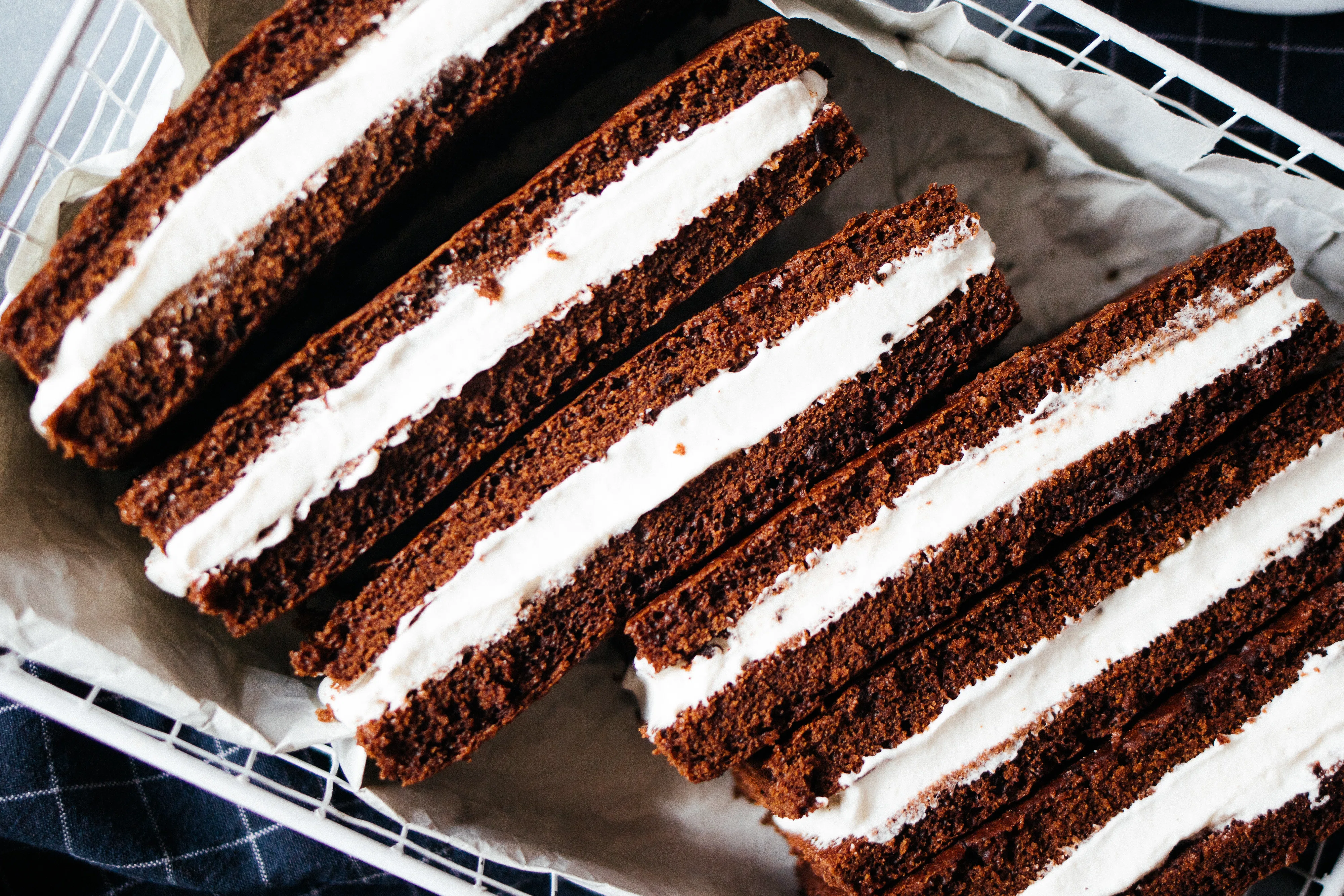 Vegane Milchschnitte