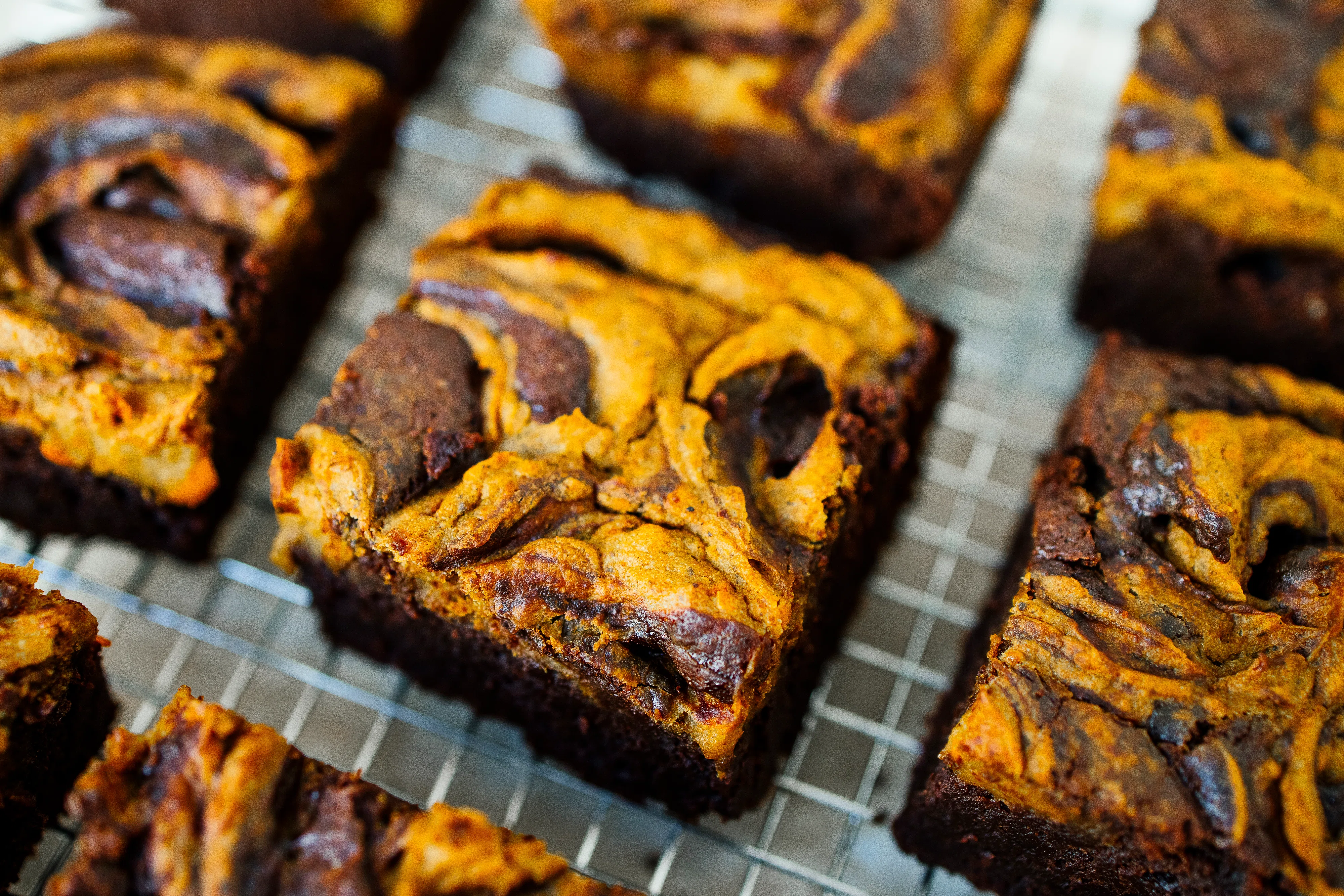 Vegan Pumpkin Brownies