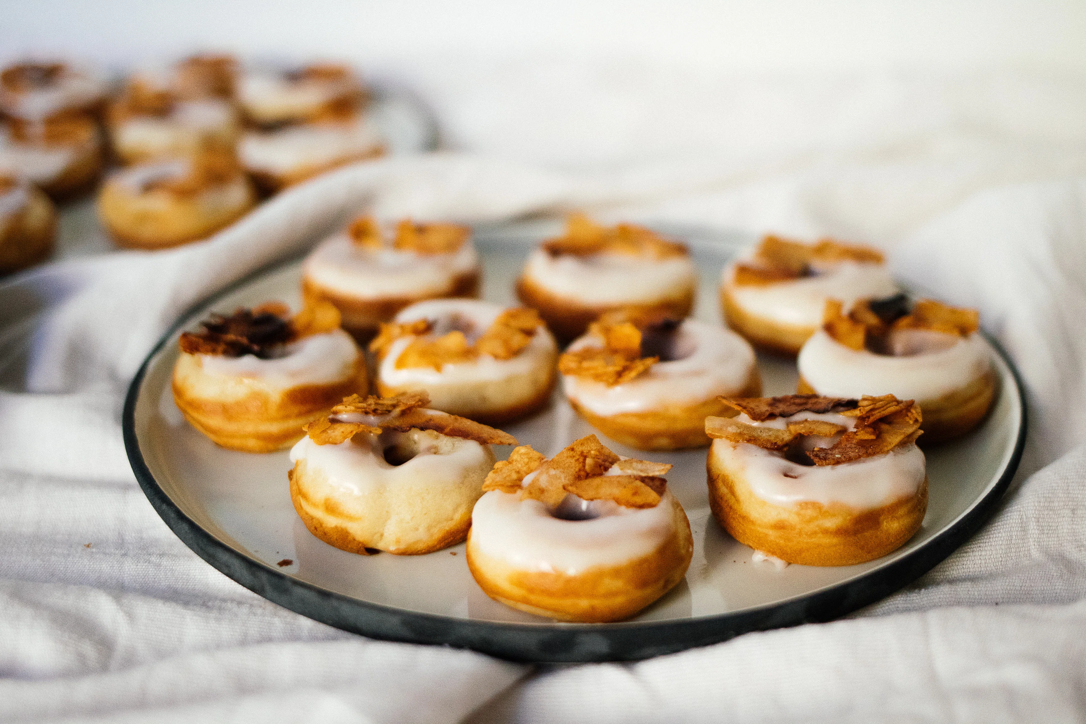 Vegane Bacon Donuts