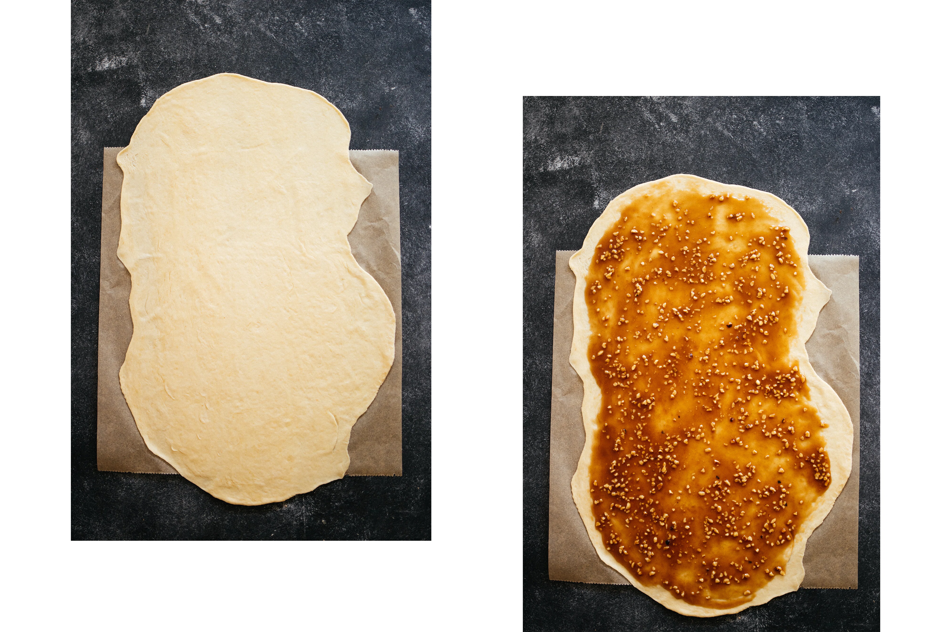 R444 Vegane Babka mit Nougat & Haselnuss