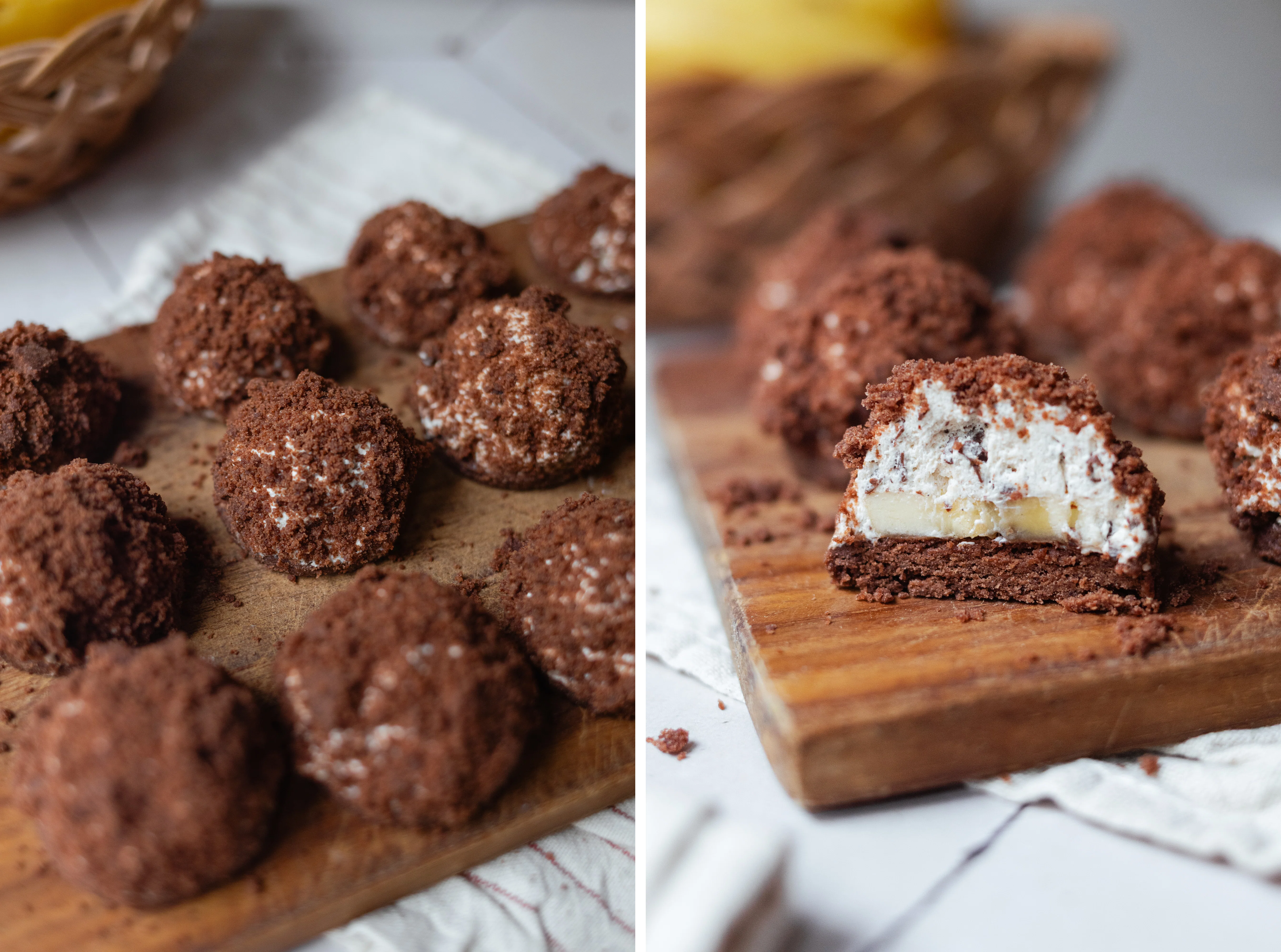 R990 Vegane Maulwurfkuchen-Plätzchen